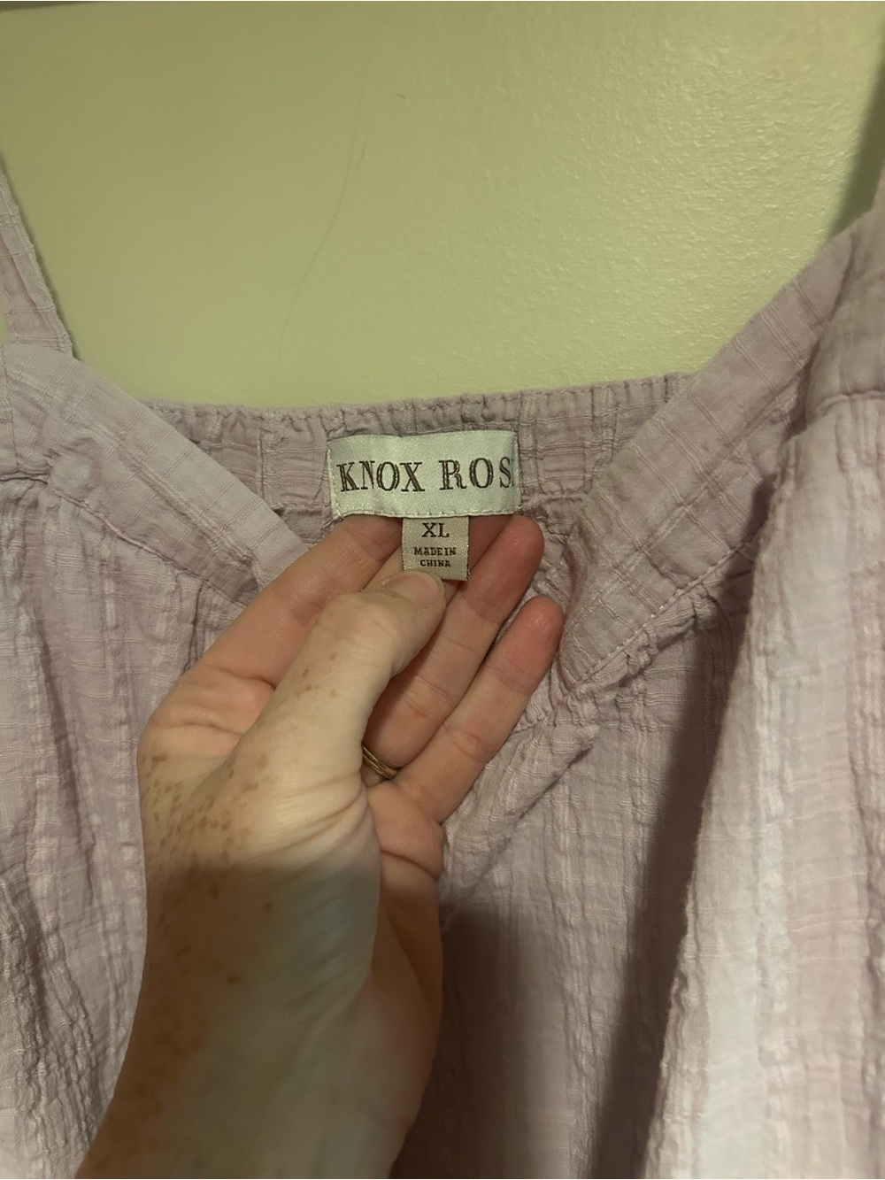 Knox Rose Light Purple Tiered Midi Dress Sz XL - Picture 9 of 12